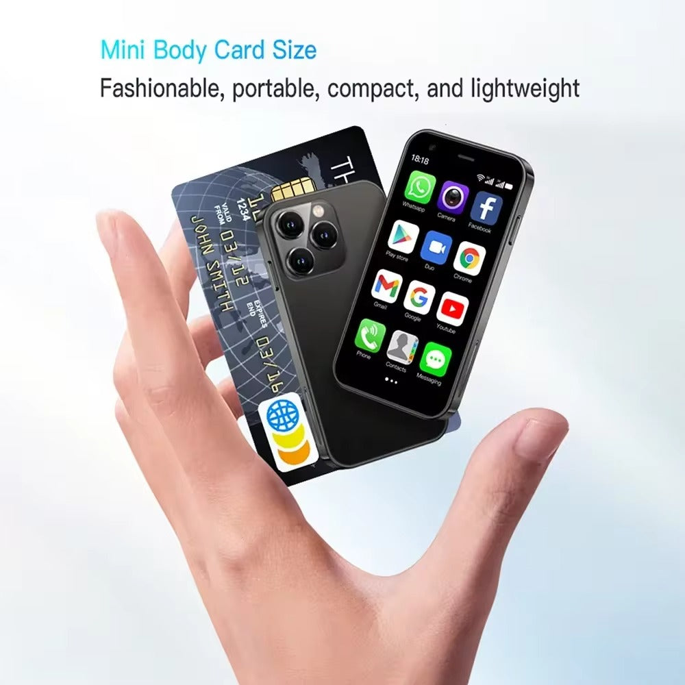 Mini iPhone – Compact 4G Smartphone (iOS/Android)
