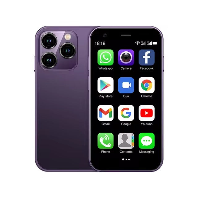 Mini iPhone – Compact 4G Smartphone (iOS/Android) – NanoSmart