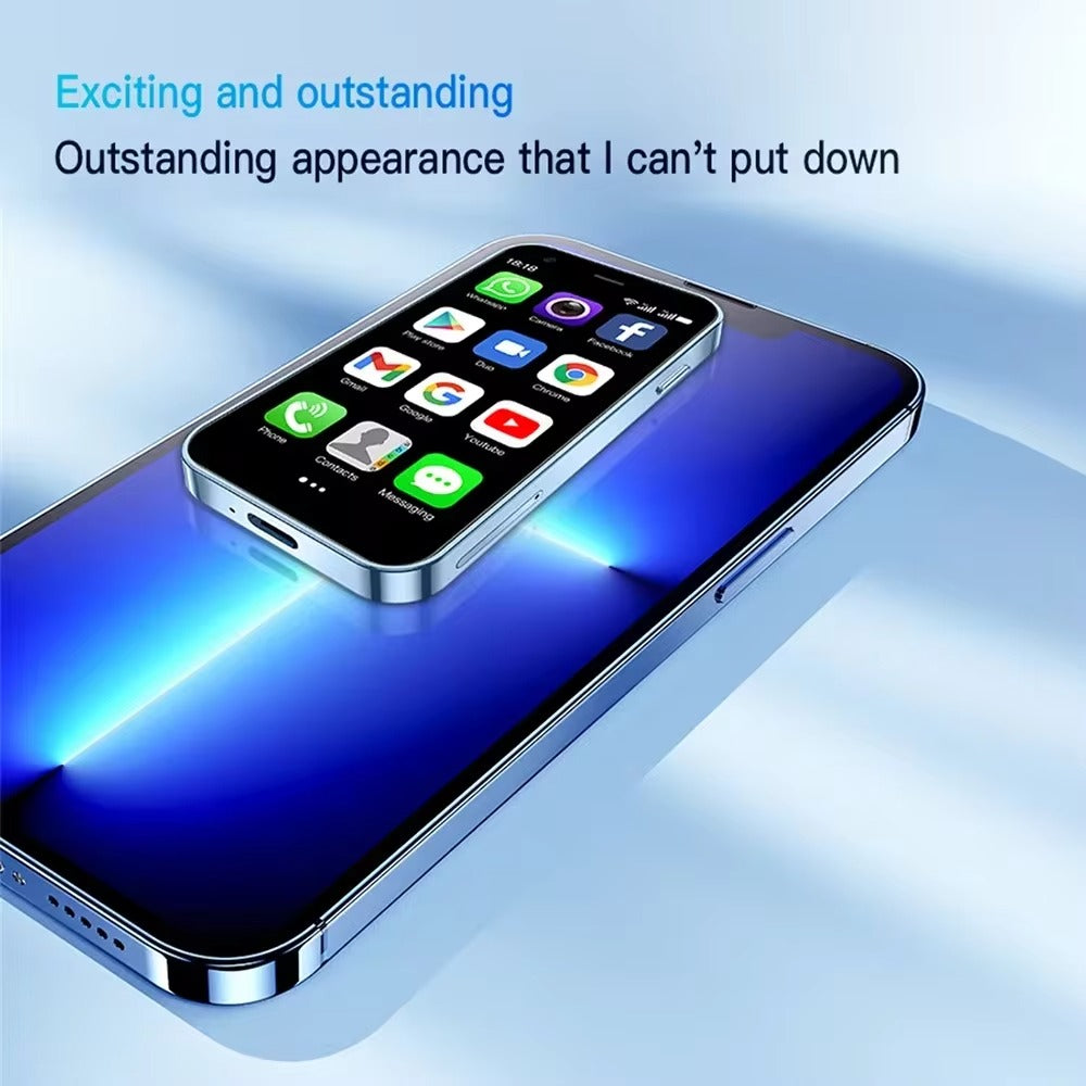 Mini iPhone – Compact 4G Smartphone (iOS/Android) – NanoSmart