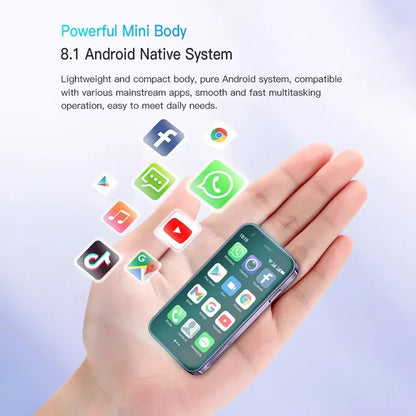 Mini iPhone – Compact 4G Smartphone (iOS/Android)